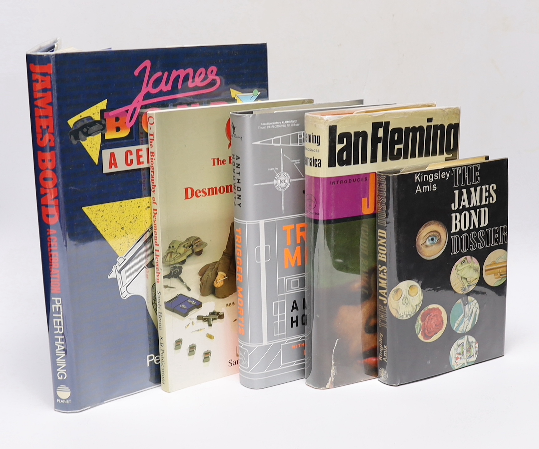 Amis, Kingsley - The James Bond Dossier, with a tipped-in presentation slip, signed by the author, 8vo, black cloth with gilt lettering, with unclipped d/j, Jonathan Cape, London, 1965; Fleming, Ian - Introduces Jamaica,